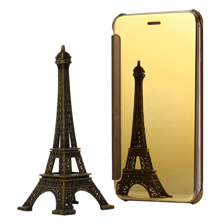 5.5英寸適用於iPhone 6 Plus & 6s Plus  左右開電鍍鏡子保護套