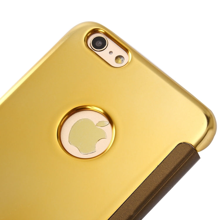 5.5英寸適用於iPhone 6 Plus & 6s Plus  左右開電鍍鏡子保護套