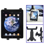 適用於iPad汽車後座頭枕伸縮式車載支架，支架伸縮範圍：16厘米～25厘米