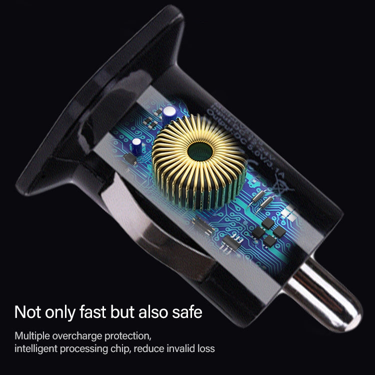 5V 3.1A雙USB口車載充電器
