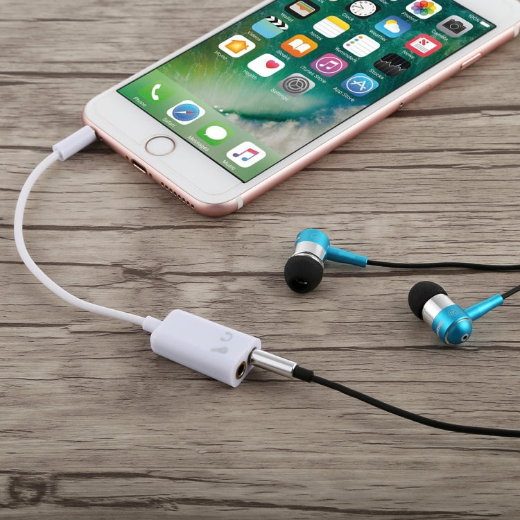 3.5mm音頻分頻線 帶MIC接口