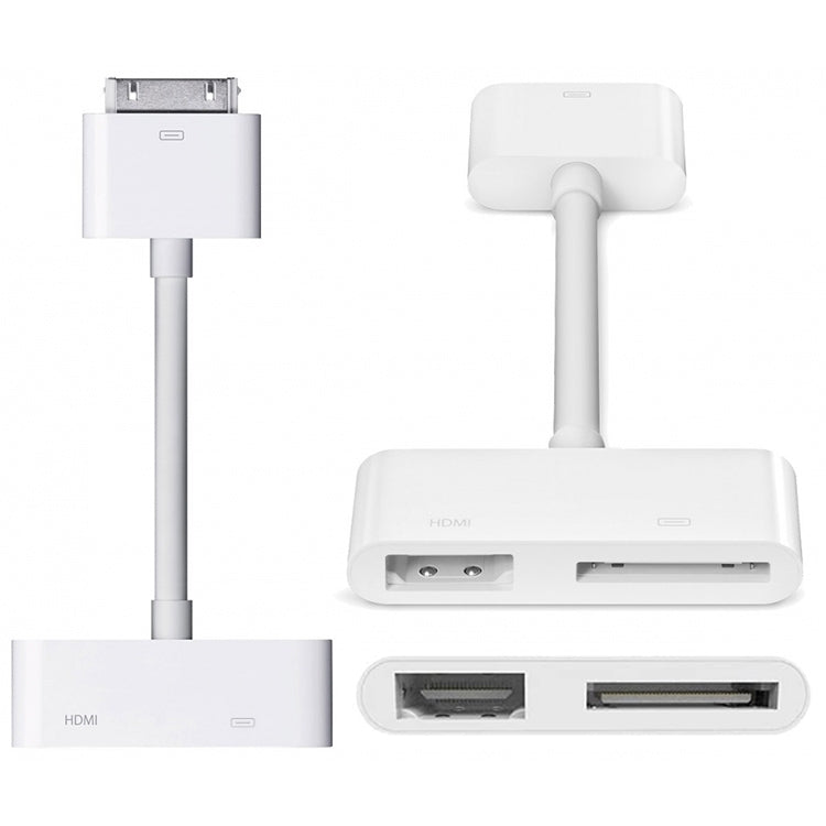 数字AV適配器, 支持HDMI 適用於iPad 3 /  iPad 2 / iPad / iPhone 4 & 4S / iPod Touch 4