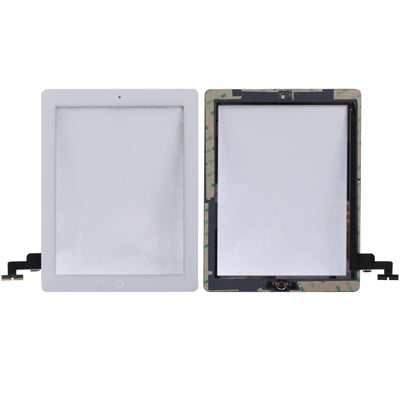 適用於iPad 2 / A1395 / A1396 / A1397 按鍵 + 按鍵排線 + 貼紙 觸摸總成