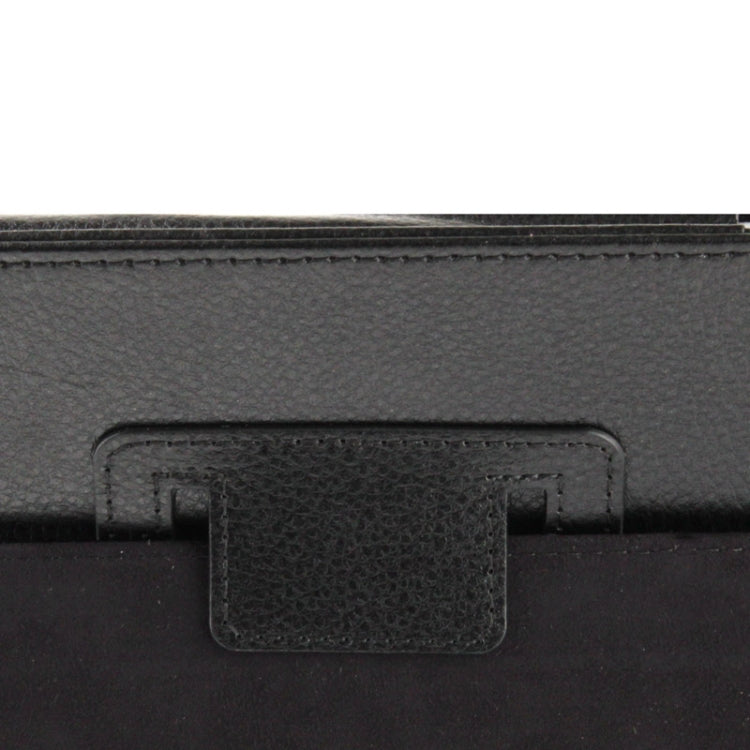 適用於iPad 2 / 適用於iPad 3 / 適用於iPad 4 荔枝紋智能摺疊保護套