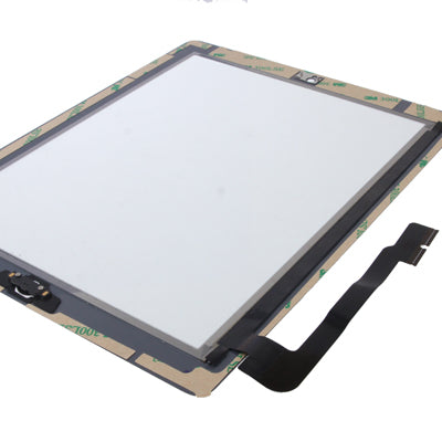 適用於New iPad  按鍵 + 按鍵排線 + 貼紙 觸摸總成