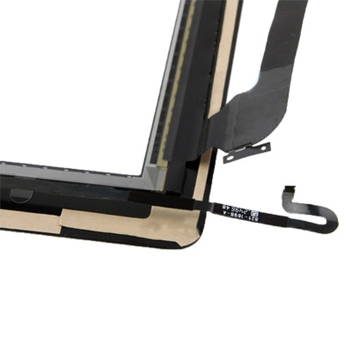 適用於iPad 4 按鍵 + 按鍵排線 + 貼紙 觸摸總成 , For iPad 4