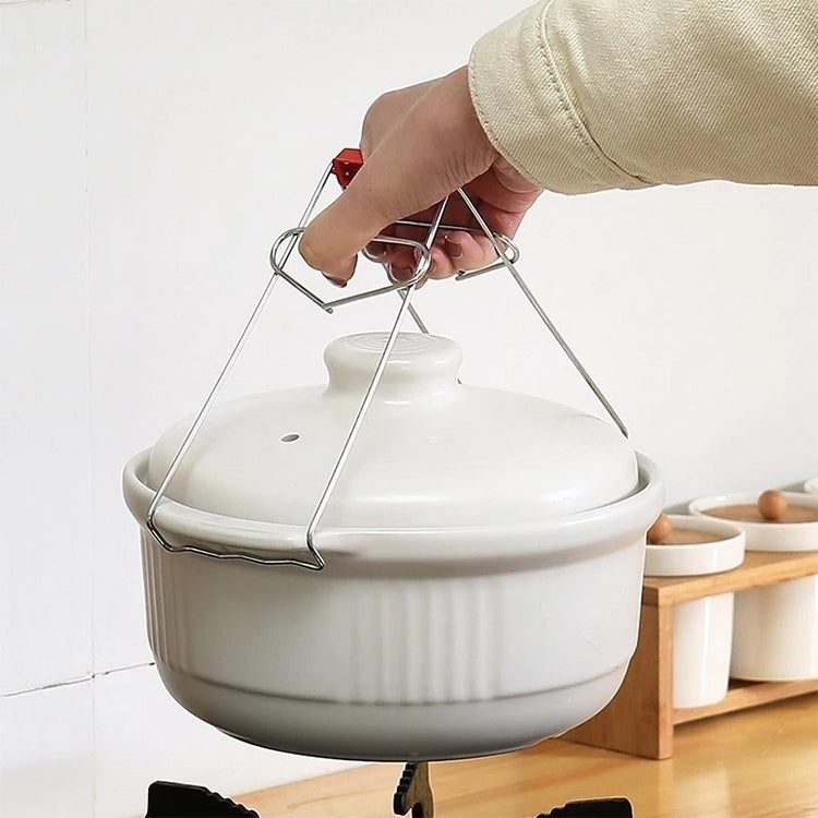 10pcs High Quality Kitchen Gadget Stainless Steel Pot Clip