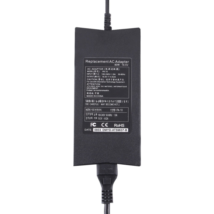 19.5V 4.62A 90W戴爾電源 , AC Adapter 19.5V 4.62A 90W for DELL D620 Notebook, Output Tips: 7.4x5.0mm