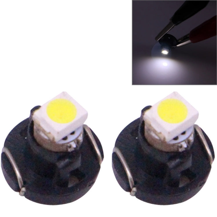 T3 0.1W 5LM 1 LED SMD 3528 汽車儀錶燈 白光 2個一組/一對, T3 0.1W