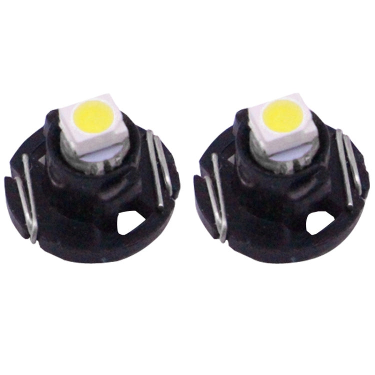 T4.2 0.1W 5LM 1 LED SMD 3528 汽車儀錶燈 白光 2個一組/一對, 0.1W T4.2