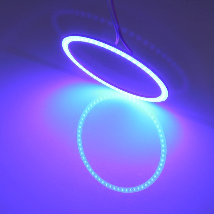60mm 5W 180LM 天使眼光圈LED日行燈 DC 12-24V, 60mm Blue Light, 60mm White Light