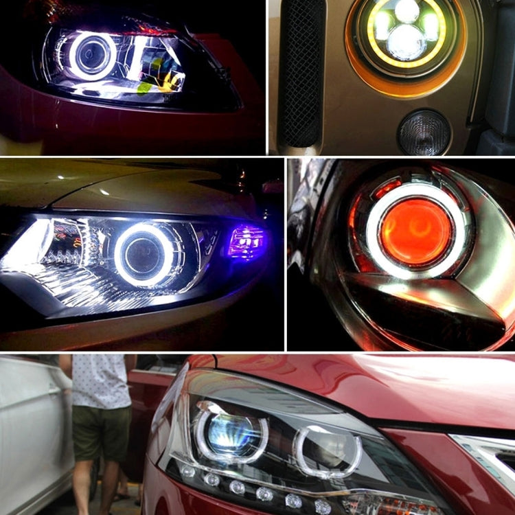 90mm 5W 180LM 天使眼光圈LED日行燈 DC 12-24V, 90mm Blue Light, 90mm  White Light, 90mm Pink Light, 90mm Green Light, 90mm Red Light