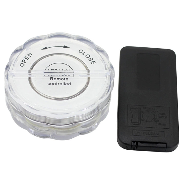 10-LED七彩遙控潜水裝飾燈帶遙控