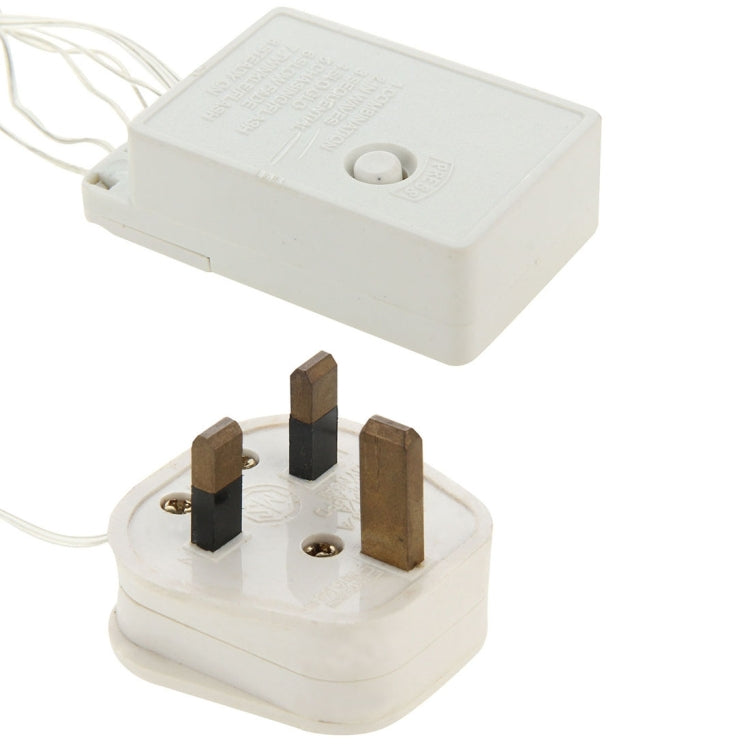 10米  100燈珠防水裝飾燈串 8大功能控制器 白光 英規 220V