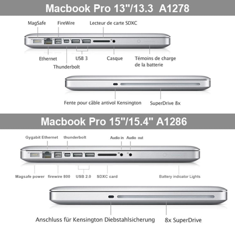 適用於蘋果筆計本MacBook Pro 15.4寸水晶保護外殼