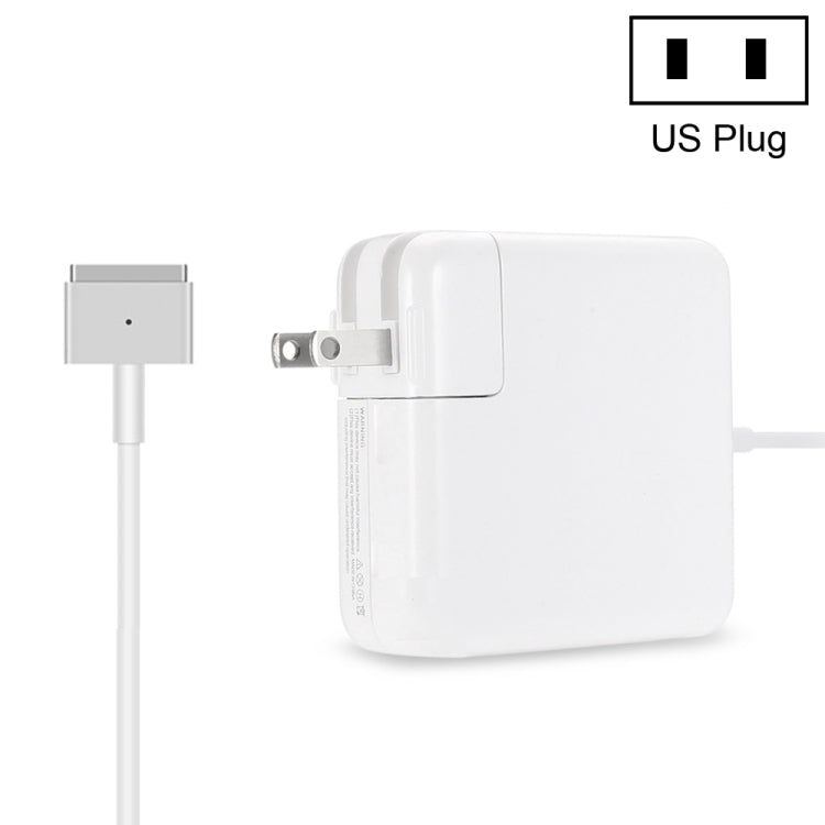 A1424 85W 20V 4.25A 5 Pin磁頭  MagSafe 2電源適配器 適用於MacBook，線長：1.6m，美規