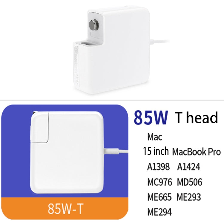 A1424 85W 20V 4.25A 5 Pin磁頭  MagSafe 2電源適配器 適用於MacBook，線長：1.6m，美規