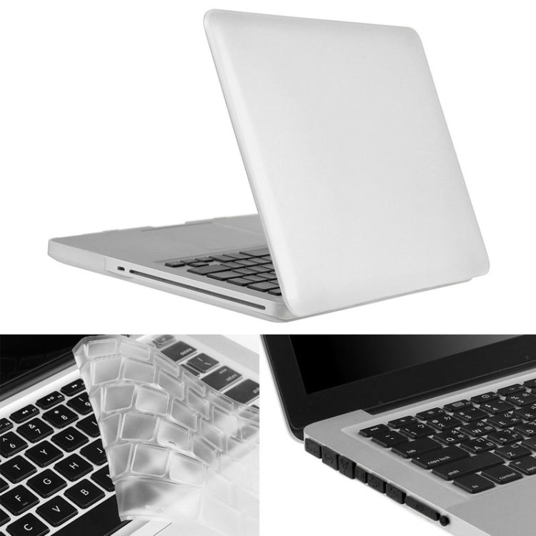 ENKAY 草帽王子 3合1套裝 MacBook Pro 15.4 inch 美版 / A1286 適用於蘋果筆記本保護殼 磨砂殼+TPU鍵盤保護膜+防塵塞