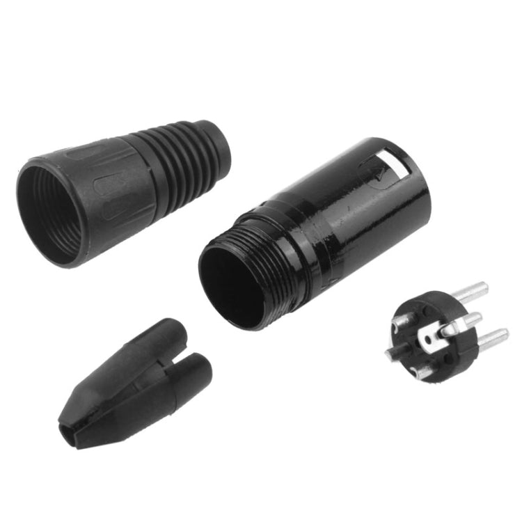 3 Pin XLR 麥克風插頭 公頭 , XLR Male Plug