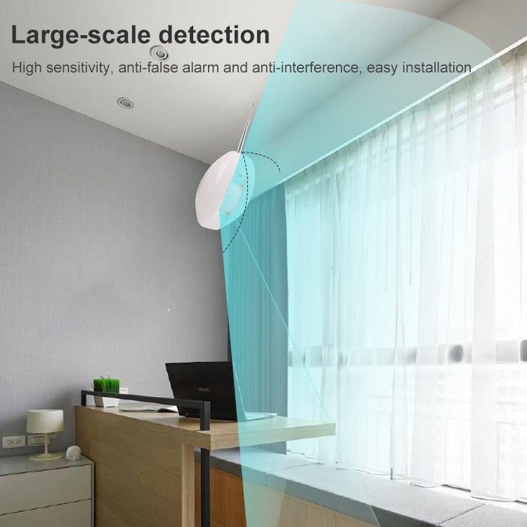 雙被動紅外探測器, 頻率: 433MHZ