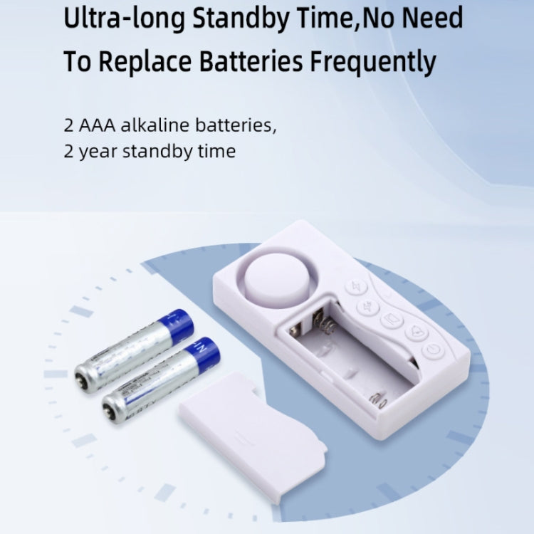 四合一 門磁冰箱延時關門鈴防盜報警器（3V）