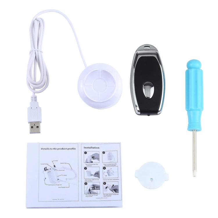 適用於安卓Micro-USB手機圓柱形手機充電防盜展示架/報警器，紅外線遙控解鎖