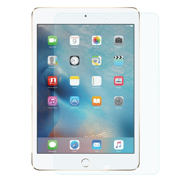 草帽王子 適用於蘋果iPad mini 4 0.33mm厚度 9H表面硬度 2.5D弧邊鋼化玻璃膜