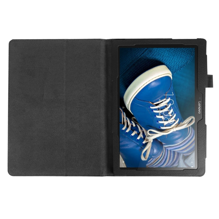 聯想 TAB 2 A10-30 X30F & TAB 2 A10-70F 10.1英寸 荔枝紋純色左右開皮套 帶支架