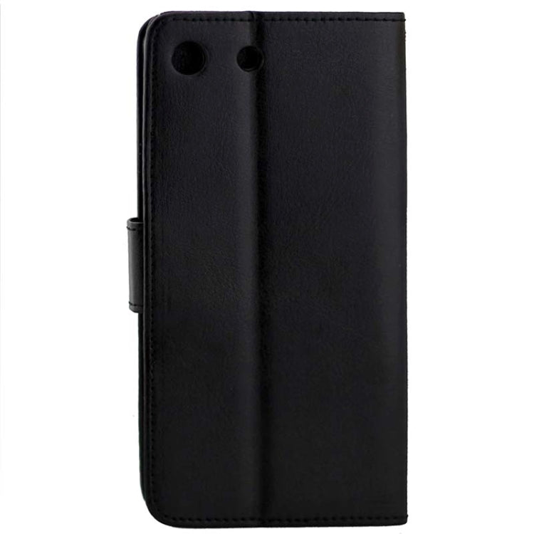 適用於索尼 Xperia M5/E5603/E5606/E5653/E5633/E5643/E5663   瘋馬紋左右開皮套 帶支架&卡槽&錢包&相框