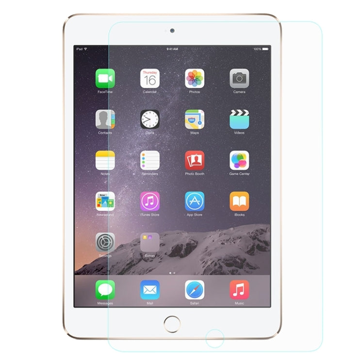 草帽王子 適用於蘋果iPad mini 3 / 2 / 1 0.33mm厚度 9H表面硬度 2.5D弧邊鋼化玻璃膜