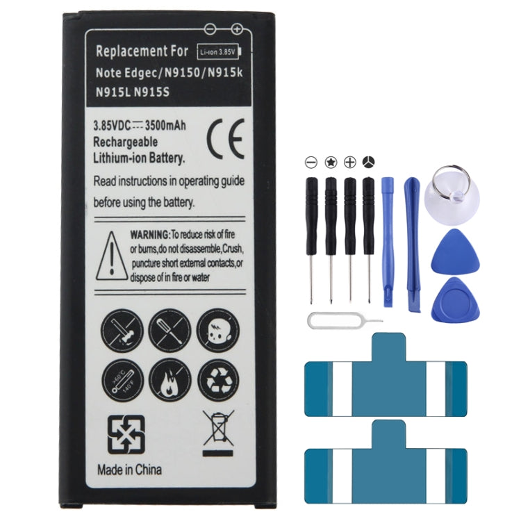 適用於Samsung Galaxy Note Edge / N9150 / N915K / N915L / N915S 3.85V / 3500mAh 可充鋰聚合物電池