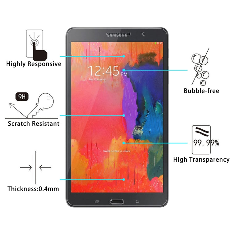 適用於Samsung Galaxy Tab Pro 8.4/T320/T321/T325 0.4mm直面 鋼化玻璃膜