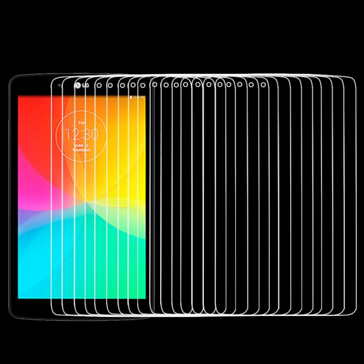 100個裝 適用於LG G Tablet 7.0/V400 0.4mm直面 鋼化玻璃膜