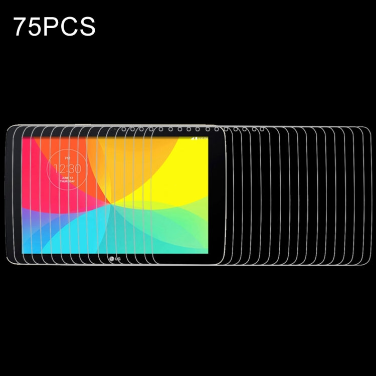 75個裝 適用於LG G Tablet 10.1 / V700 0.4mm直面 鋼化玻璃膜