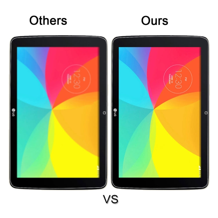 75個裝 適用於LG G Tablet 10.1 / V700 0.4mm直面 鋼化玻璃膜