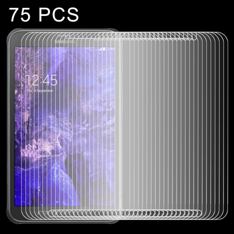 75片裝 適用於Samsung Galaxy Tab Active / T360 0.4mm直面 鋼化玻璃膜