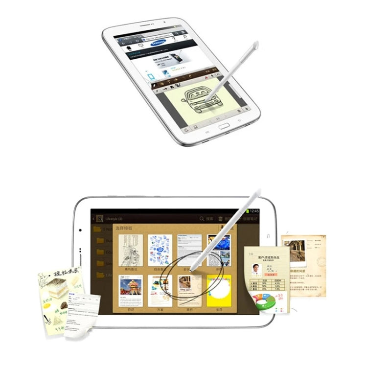 適用於三星Galaxy Note 8.0 / N5100 / N5110 中性S Pen 觸摸筆/壓感筆