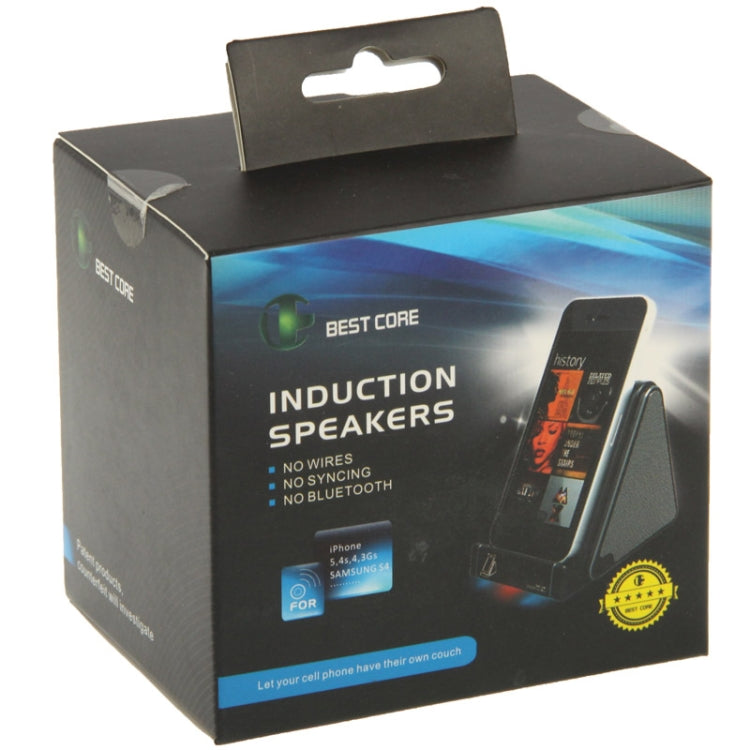 適用於iPhone 5 & 5S & 5C / 4 & 4S無線魔法感應音箱可做支架