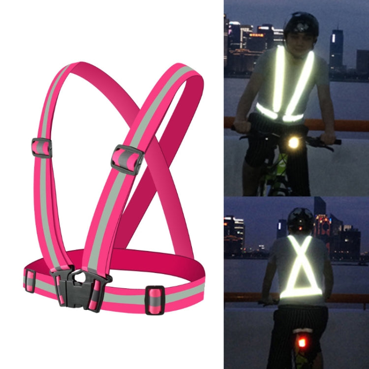 夜晚騎行跑步 反光背心 彈性款