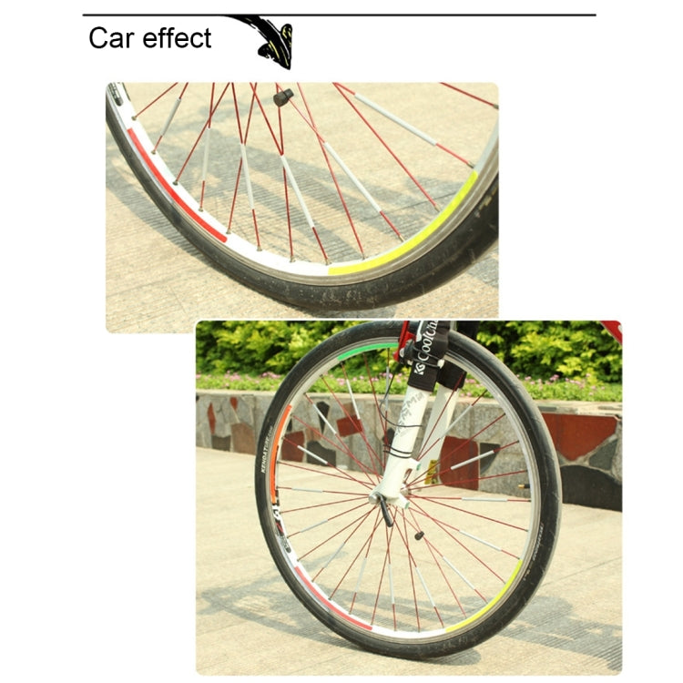 OQSPORT 自行車輻條反光棒，12根/包