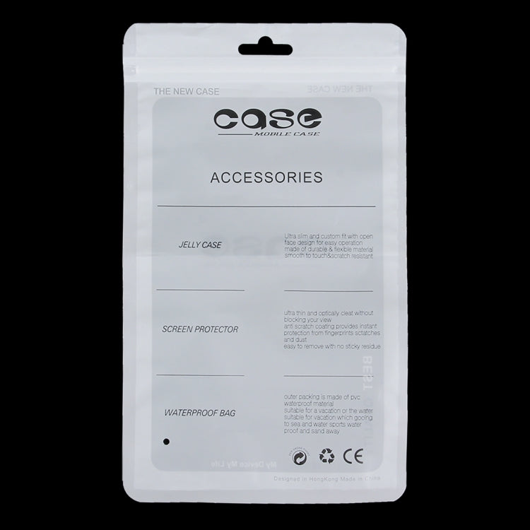 手機殼包裝袋 PVC手機不防水袋，外尺寸: 22cm x 13cm，內尺寸：18.3cm x 11.7cm，100個一賣