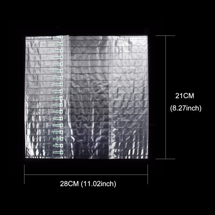 100個賣 奶粉氣柱袋，手機&彩盒包裝，尺寸：28x21x7cm, 歡迎定製不同logo和尺寸