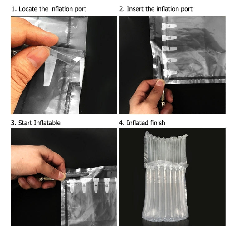 100個賣 奶粉氣柱袋，手機&彩盒包裝，尺寸：28x21x7cm, 歡迎定製不同logo和尺寸