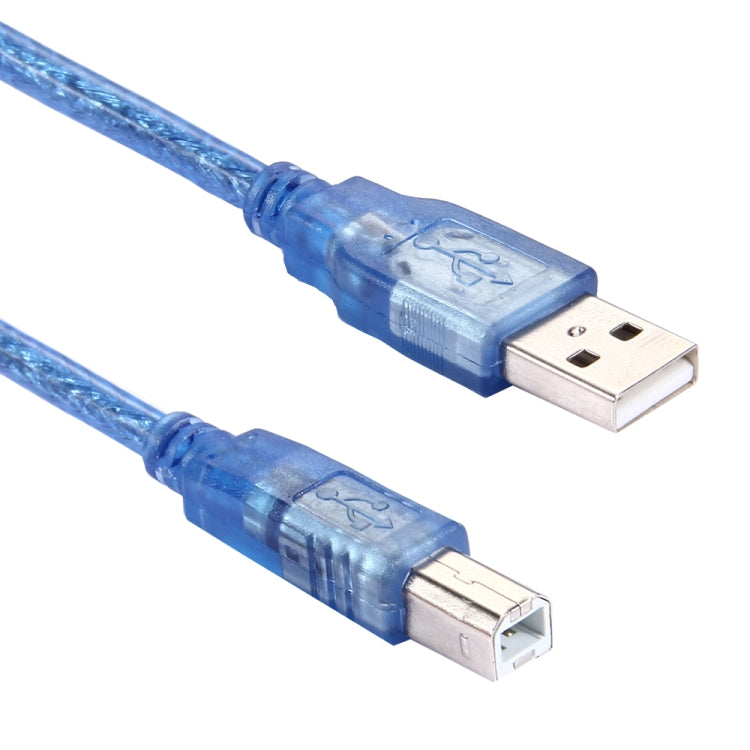 標準USB 2.0 公頭AM轉BM公頭打印機線, 帶2個磁環, 長度: 5米