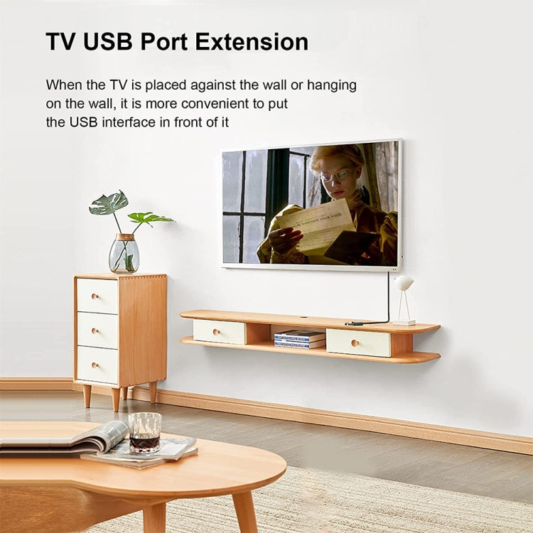 USB 3.1 Type-C 轉 USB 3.0 轉接線, 長度22cm