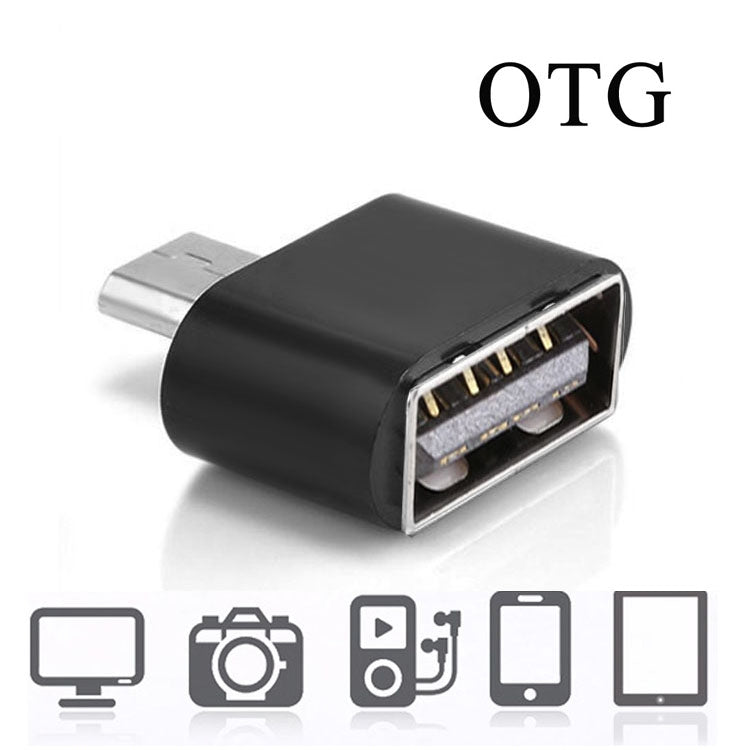 Micro USB 2.0 轉 USB 2.0適配器 帶OTG功能