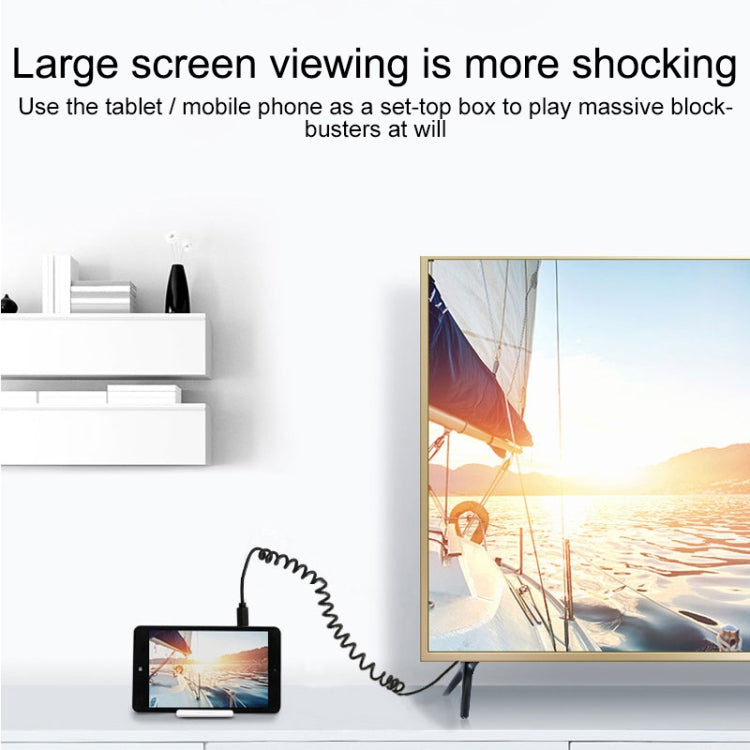 USB 3.0 Type C 彈簧數據線