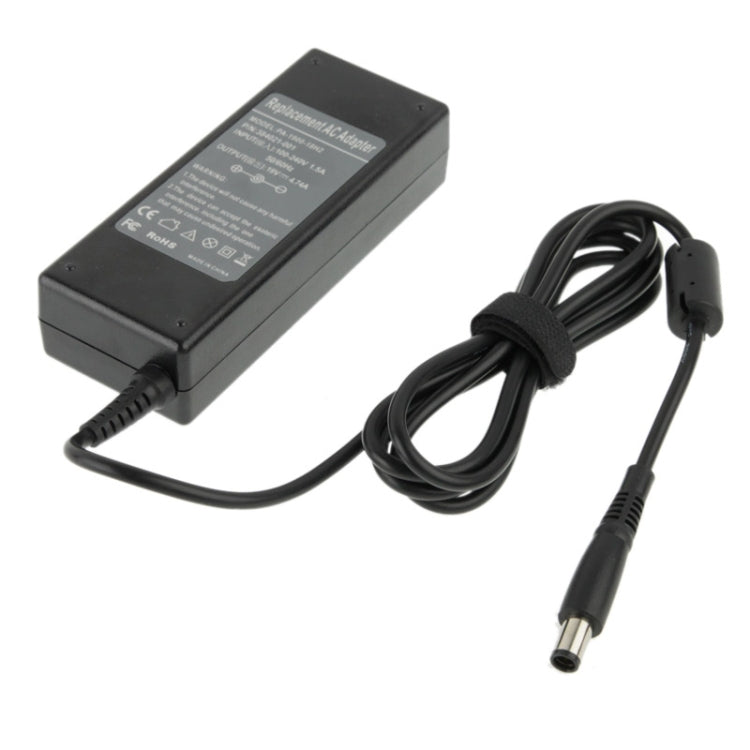 19V 4.74A AC Adapter for HP Networking, Output Tips: 7.4mm x 5.0mm