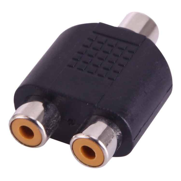 1 RCA母頭轉2 RCA 母頭適配器具