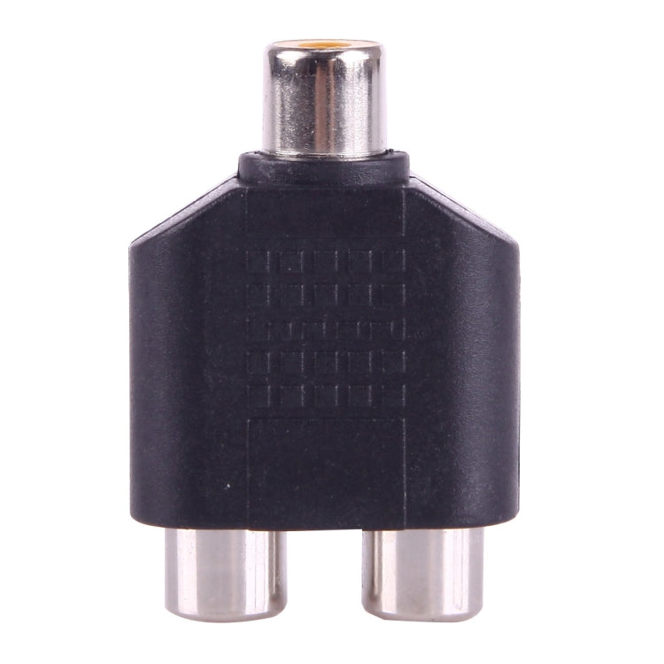 1 RCA母頭轉2 RCA 母頭適配器具